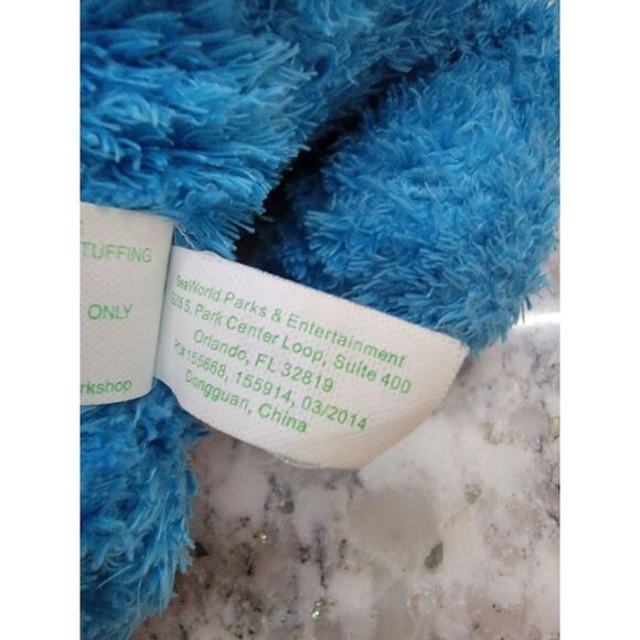 Sesame Place Cookie Monster 10" Plush Toy - Cuddly Stuffed Animal Retired - Picture 8 of 8